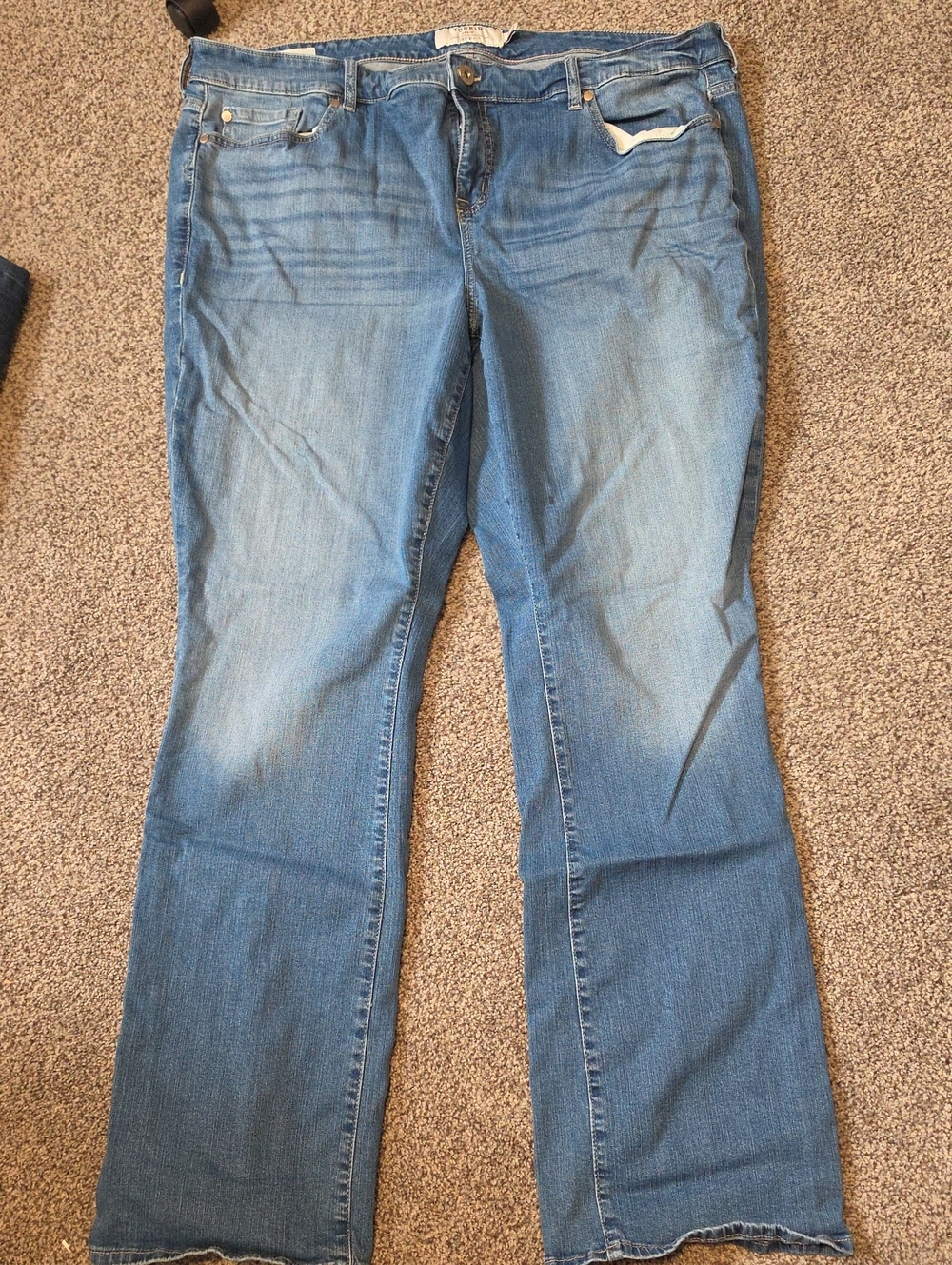 torrid Light Blue Flared Jeans
